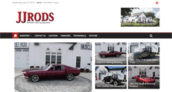 Desktop Screenshot of jjrods.com